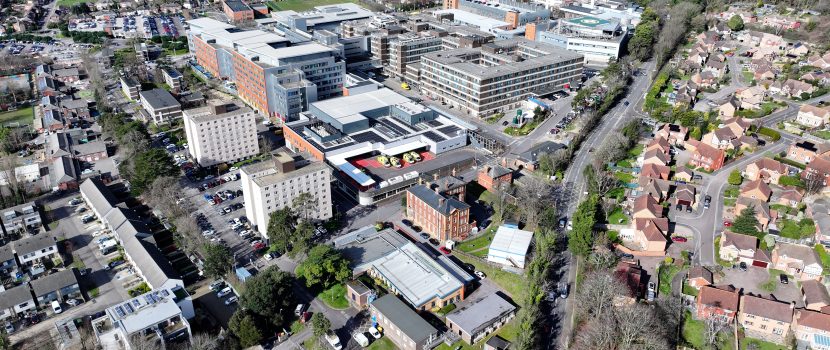 QA Hospital Arial Shot